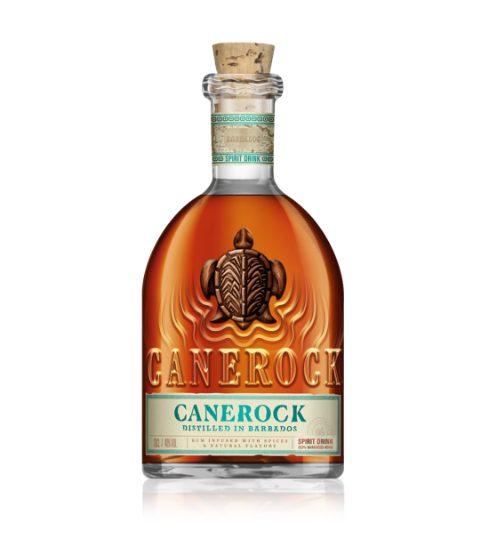 CANEROCK - Boisson spiritueuse à base de rhum - 40 % d'alcool - Origine: Jamaïque - Notes d'épices douces et pâtissières - à déguster pur ou en cocktails - 70 cl