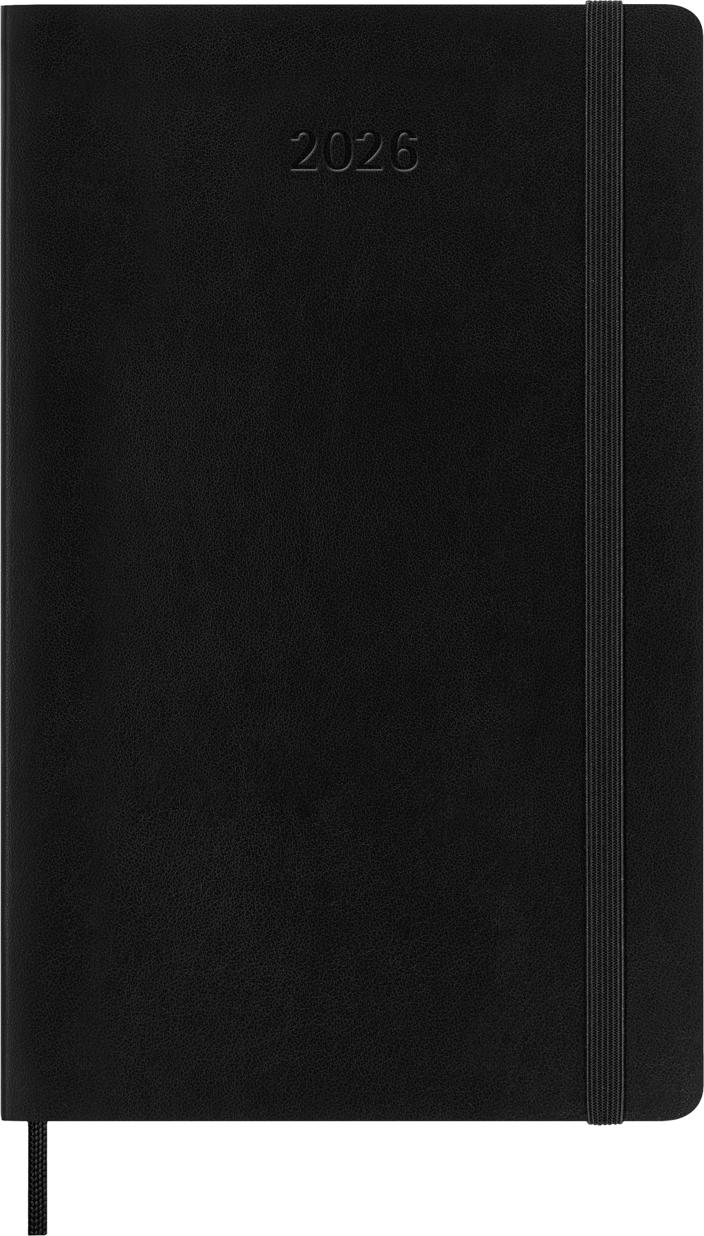 MOLESKINE Agenda semainier 12 mois grand format et couverture souple