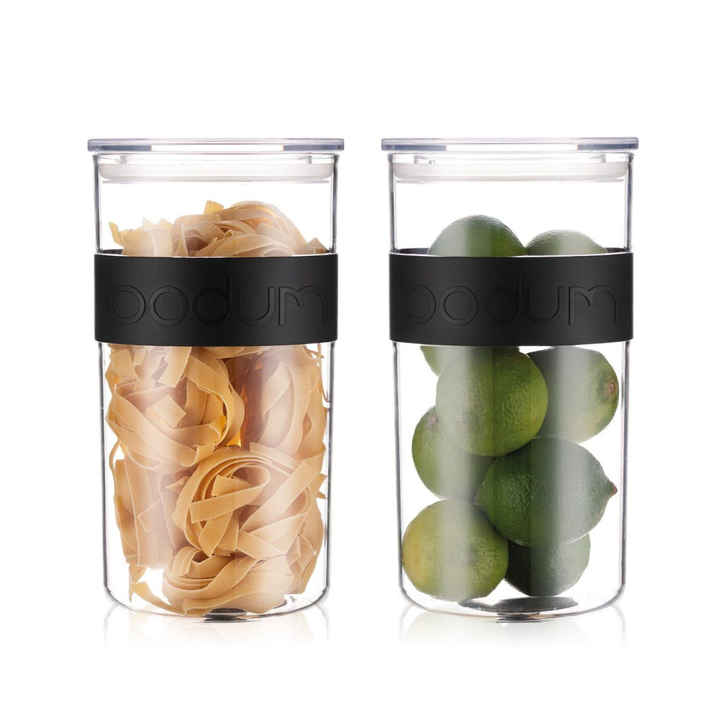 Bodum Presso Récipients de conservation alimentaire 2 x 2 L Noir