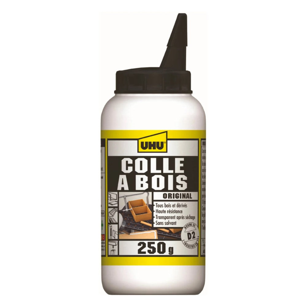 UHU COLLE BOIS ORIGINAL (D2) Biberon 250g