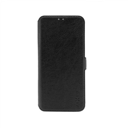 FIXED Étui livre fin Topic pour Xiaomi Redmi 14C/A4 5G/A3 Pro/POCO C75 4G/5G/M7 5G, Noir