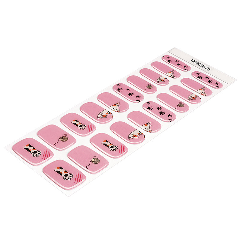 MeoMagic 14-271 Autocollants gels pour ongles - 20 pièces