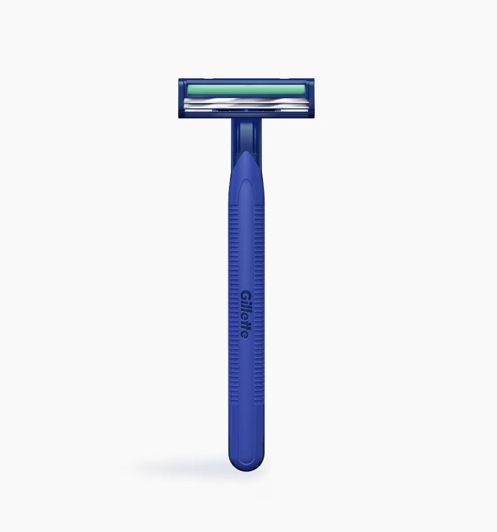 GILLETTE Blue II Plus Rasoir jetable - Grand pack - 10 pièces