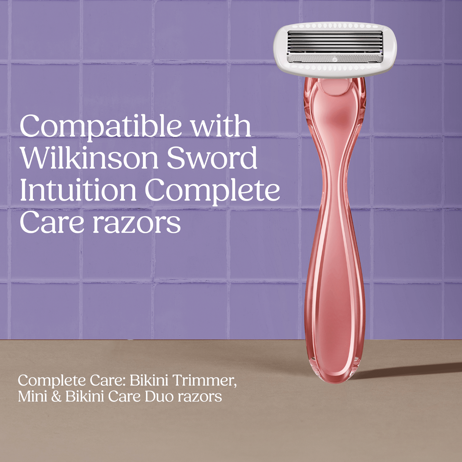 WILKINSON SWORD Intuition Complete Care - Lames de Rasoir Pour Femme - 3 Recharges