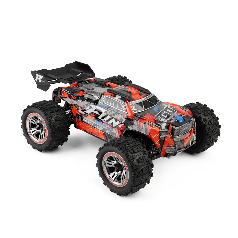 Voiture tout-terrain 4x4 brushless 3-en-1 à grande taille échelle 1:18