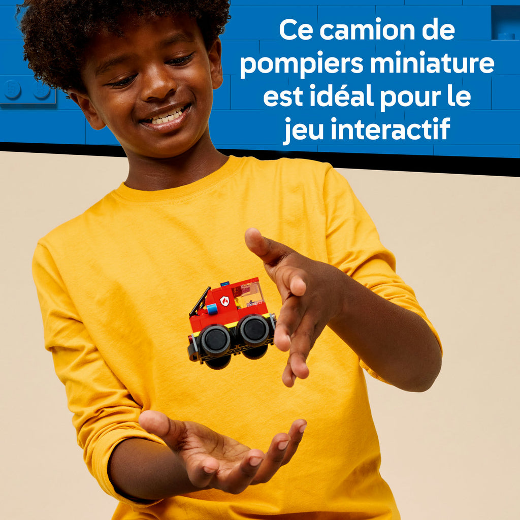 LEGO City 60482 Véhicules - Le camion de pompiers