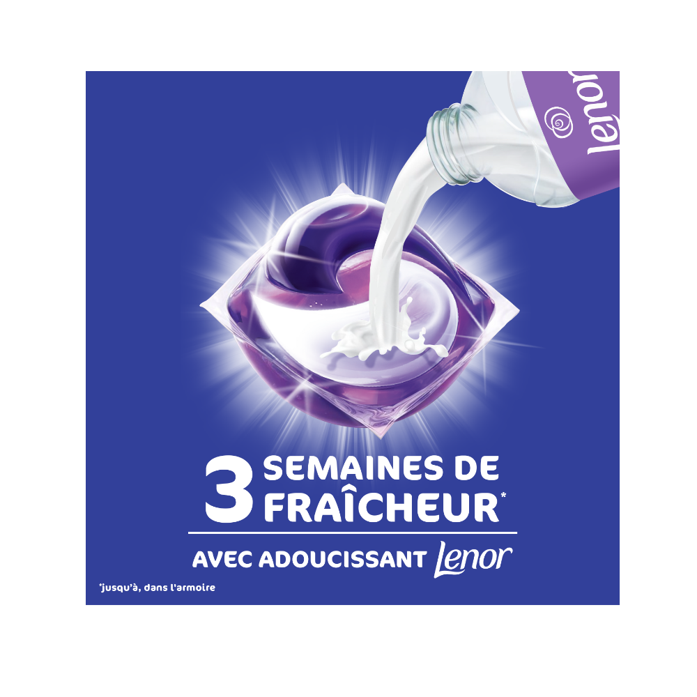 Dash Tablettes 2-en-1 Brise d’Air 26 Doses