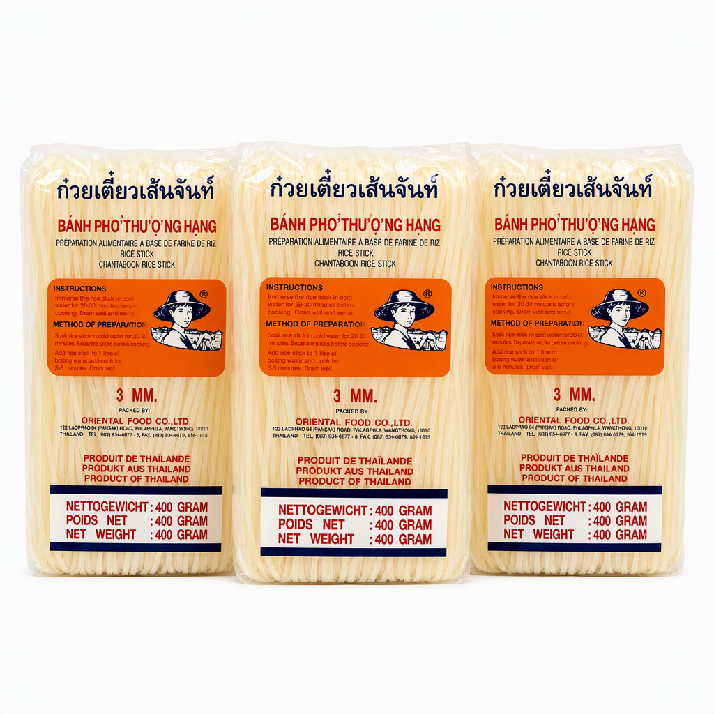 Farmer Brand Nouilles de riz de 3 mm - 400 g ( Lot 3)
