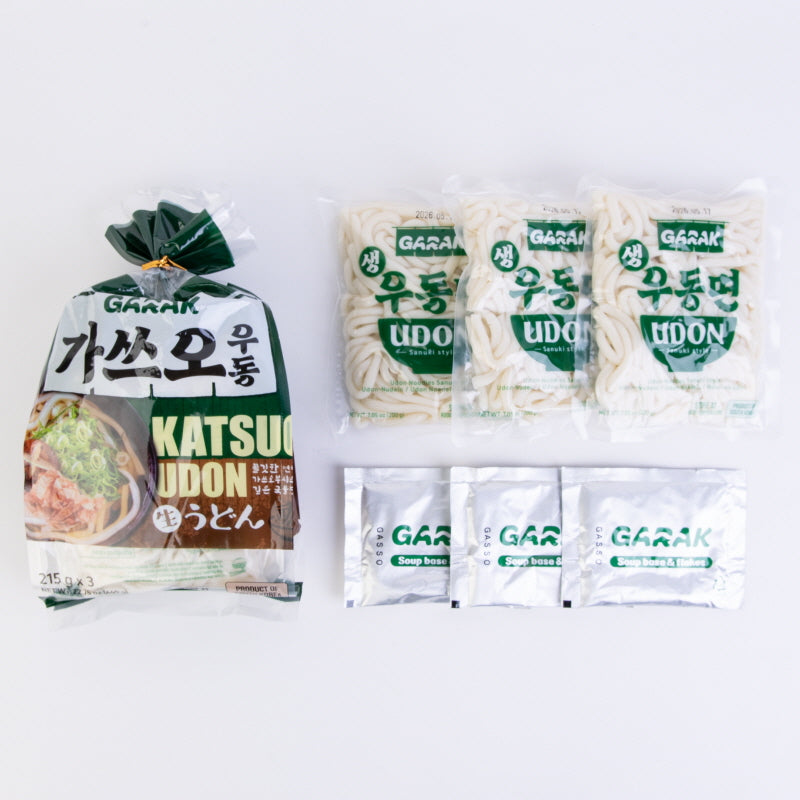 Garak Udon au katsuo 215 g x 3