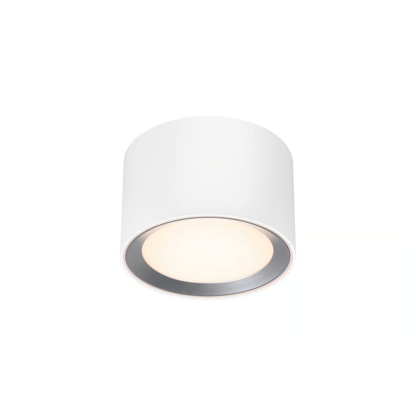 Plafonnier LANDON SMART court - variation de température de 2700-6500k LED intégrée métal blanc IP44 Salle de bain - Nordlux, Intérieur
