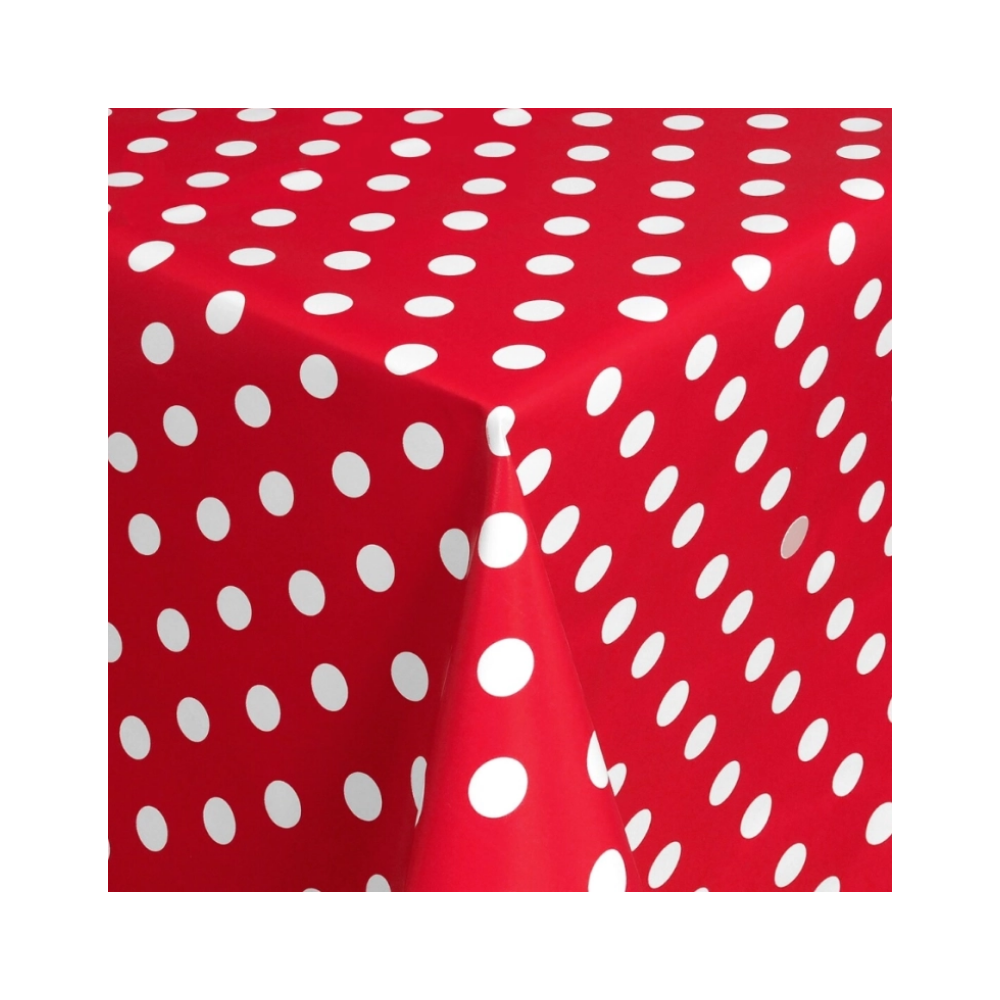 NORFTUFTING Bonbon rouge Nappe rectangulaire en toile cirée 140 x 200 cm