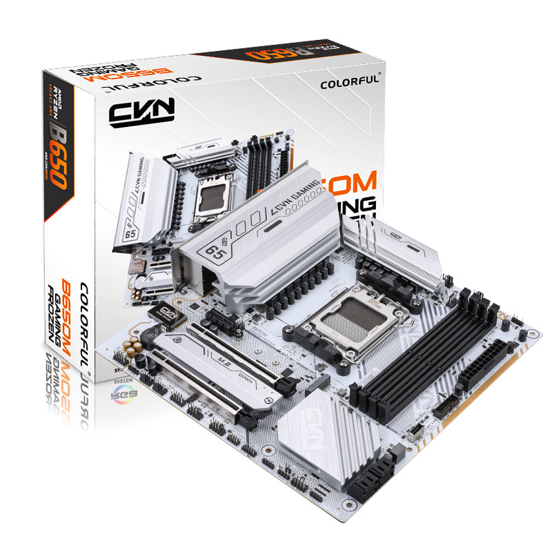 COLORFUL CVN B650M GAMING FROZEN V14 cuirassé, carte mère, format M-ATX