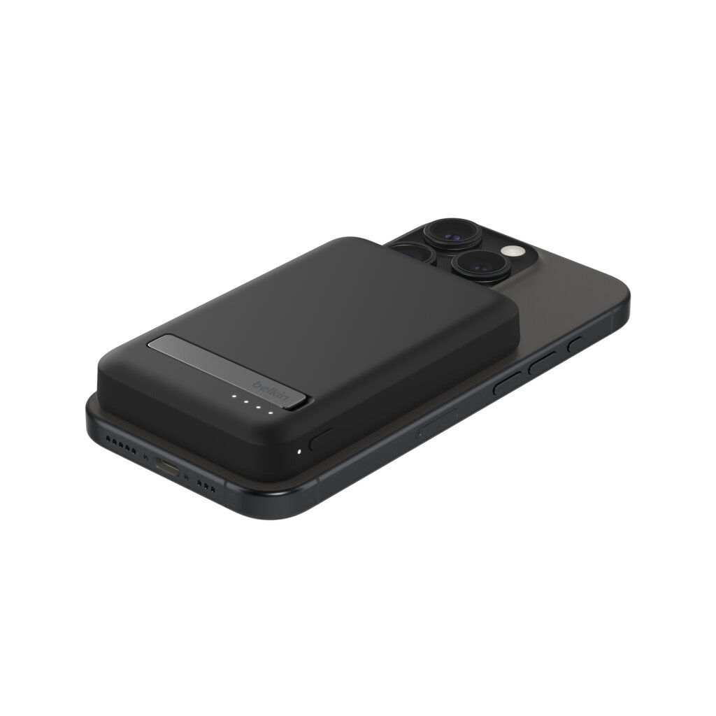 Belkin BoostCharge Pro batterie externe magnétique compatible Qi2, 8 000 mAh, noir