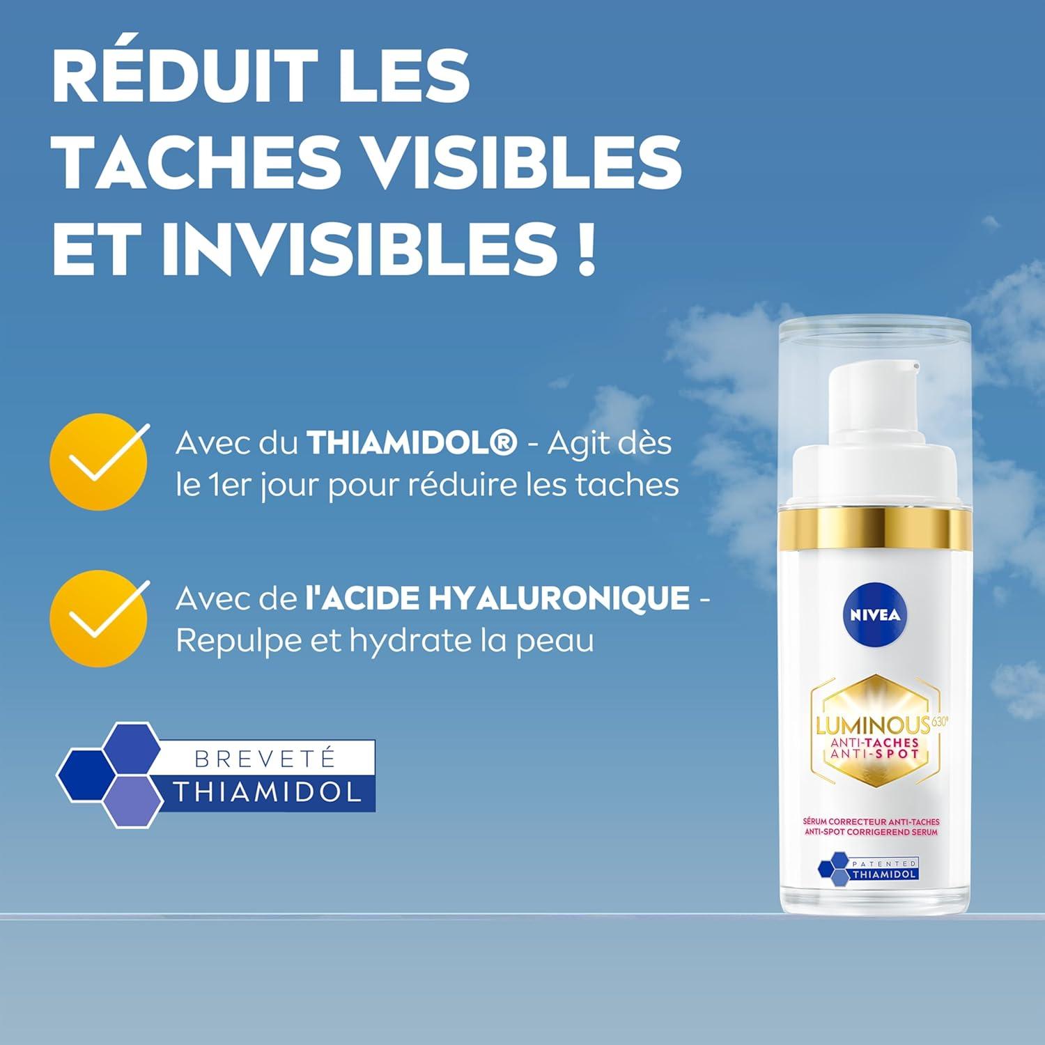 NIVEA Coffret Duo Visage Luminous630 Soin Jour + Sérum