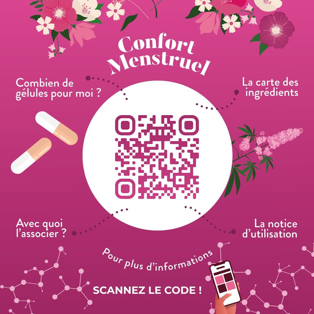 Nutri&Co Confort Menstruel - 40 gélules