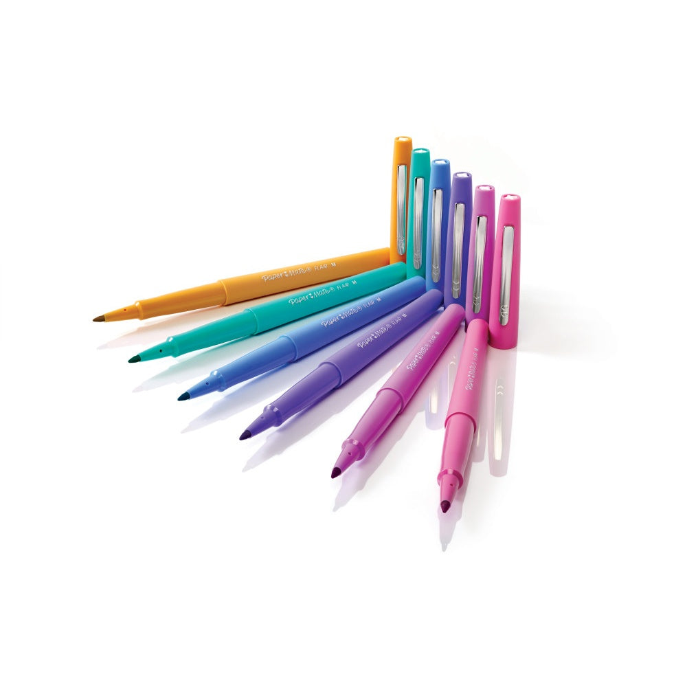 Paper Mate Flair Stylos feutres | à pointe moyenne | Lot de 16