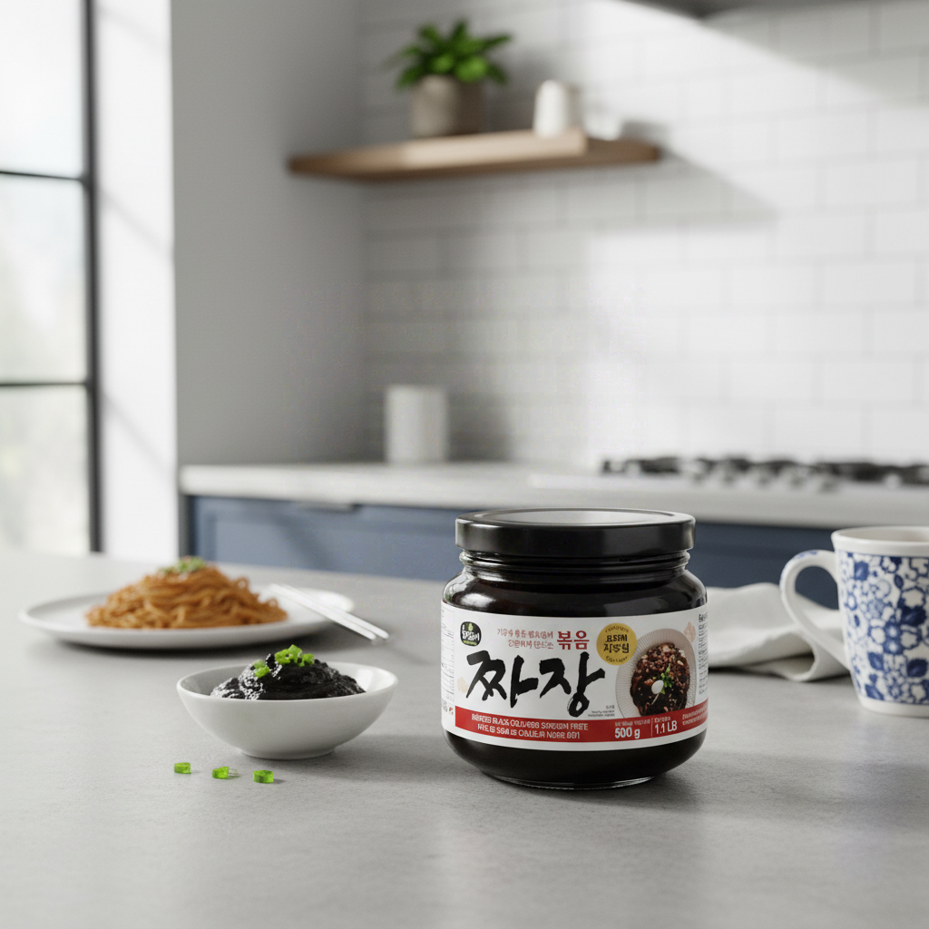 Surasang Pâte de haricots noirs grillés - 500 g