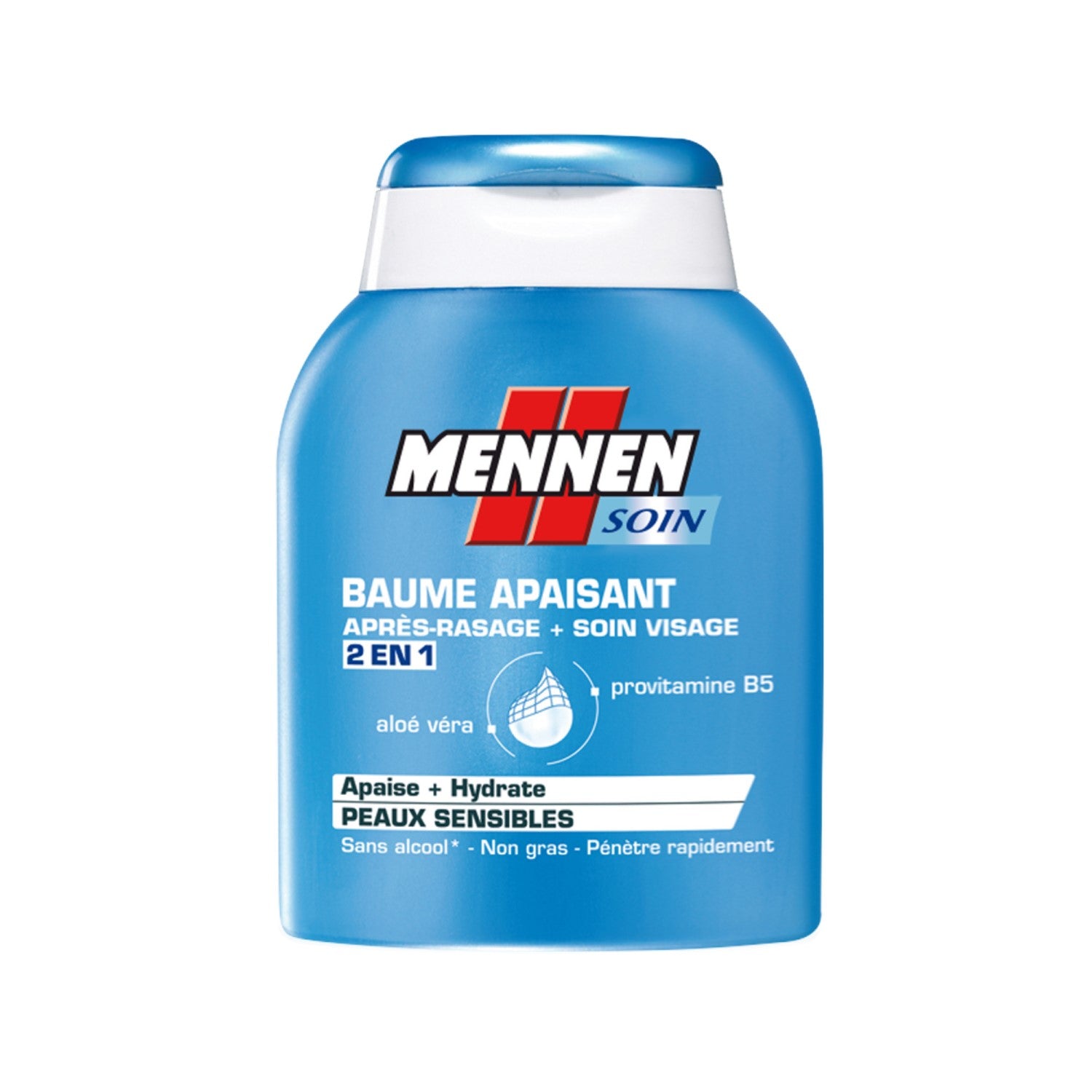 Mennen Baume Apaisant 2-en-1 Après-Rasage + Soin Visage 100 ml