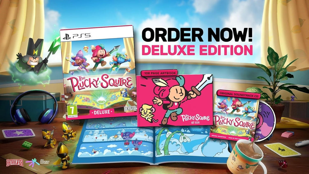 Devolver Digital The Plucky Squire - Le Vaillant Petit Page - Édition deluxe - PS5 - Version française