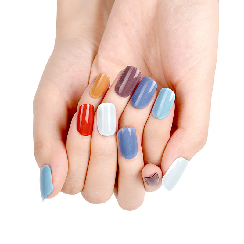 MeoMagic 14-129 Autocollants gels pour ongles - 20 pièces