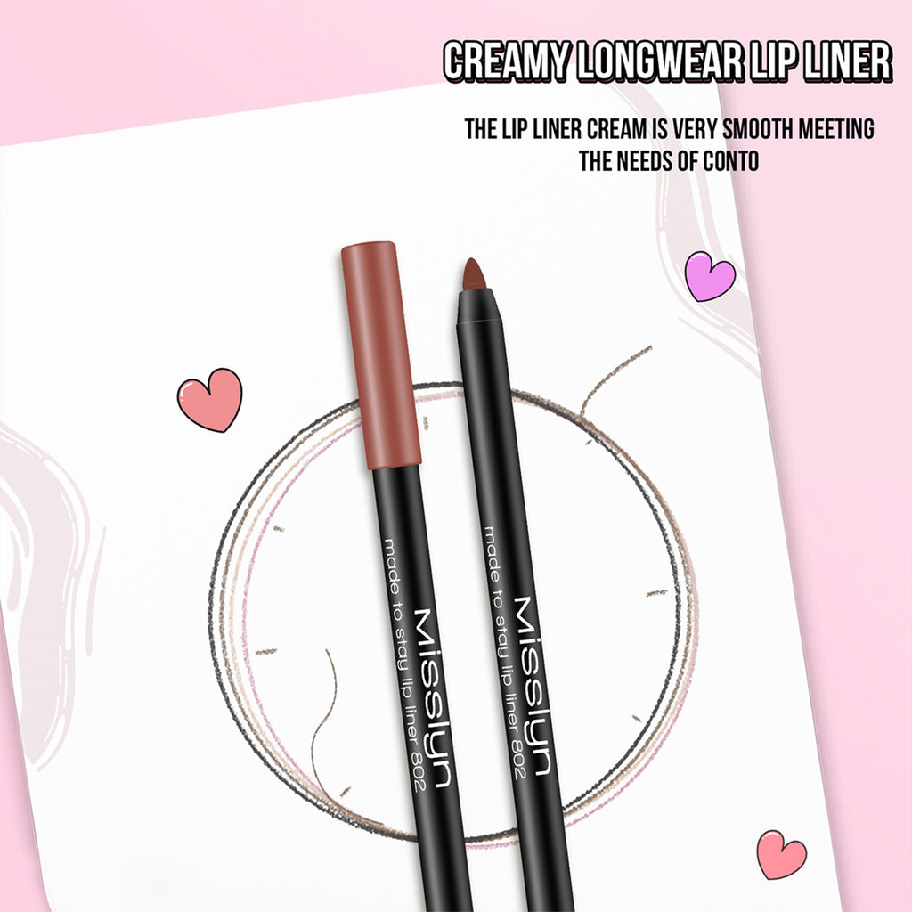 Misslyn Magie clochette chuchotée 2 Coffret de crayons contour des lèvres