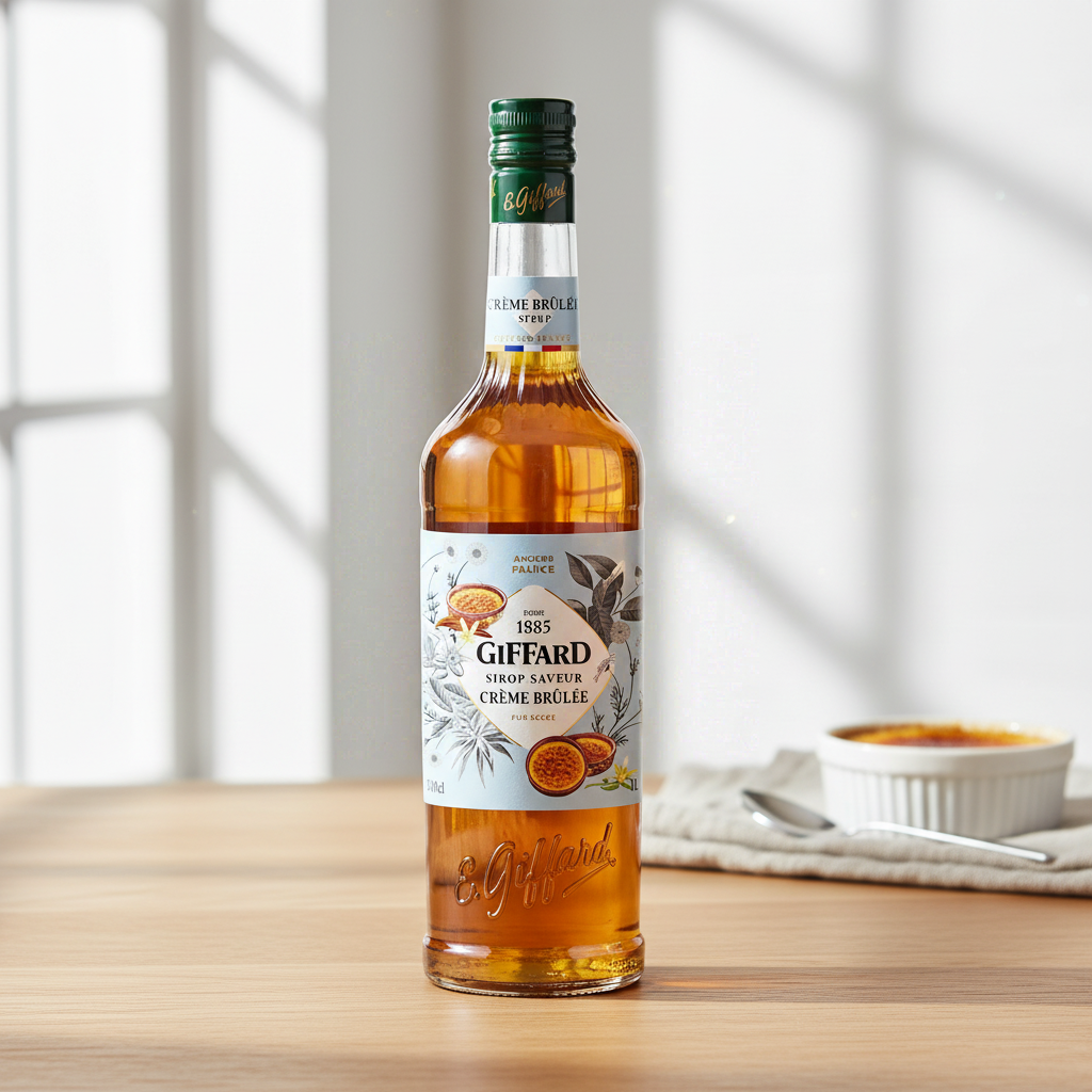 GIFFARD Sirop saveur Crème Brûlée - 1 L