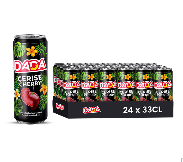 DADA boisson gazeuse cerise 24x33CL