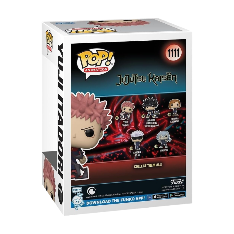 Funko Pop! Animation Jujutsu Kaisen Figurine de collection en vinyle Yuji Itadori #1111