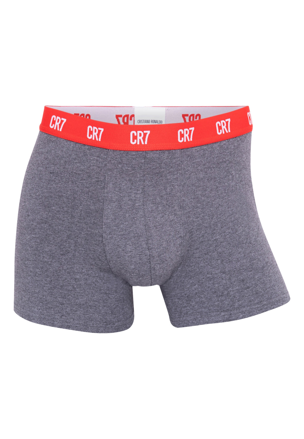 CR7 Lot de 3 boxers Gris/Orange/Bleu marine