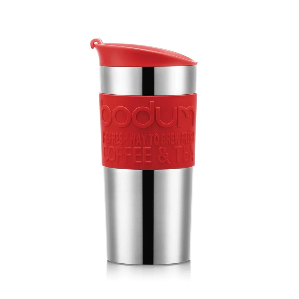 Bodum Mug de voyage isotherme, Petit, 0,35 l, 12 oz, Acier inoxydable