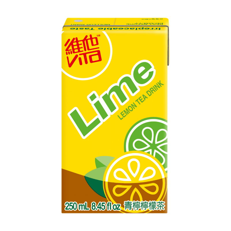 Vitasoy Boisson au thé citron citron vert 250 ml * 6