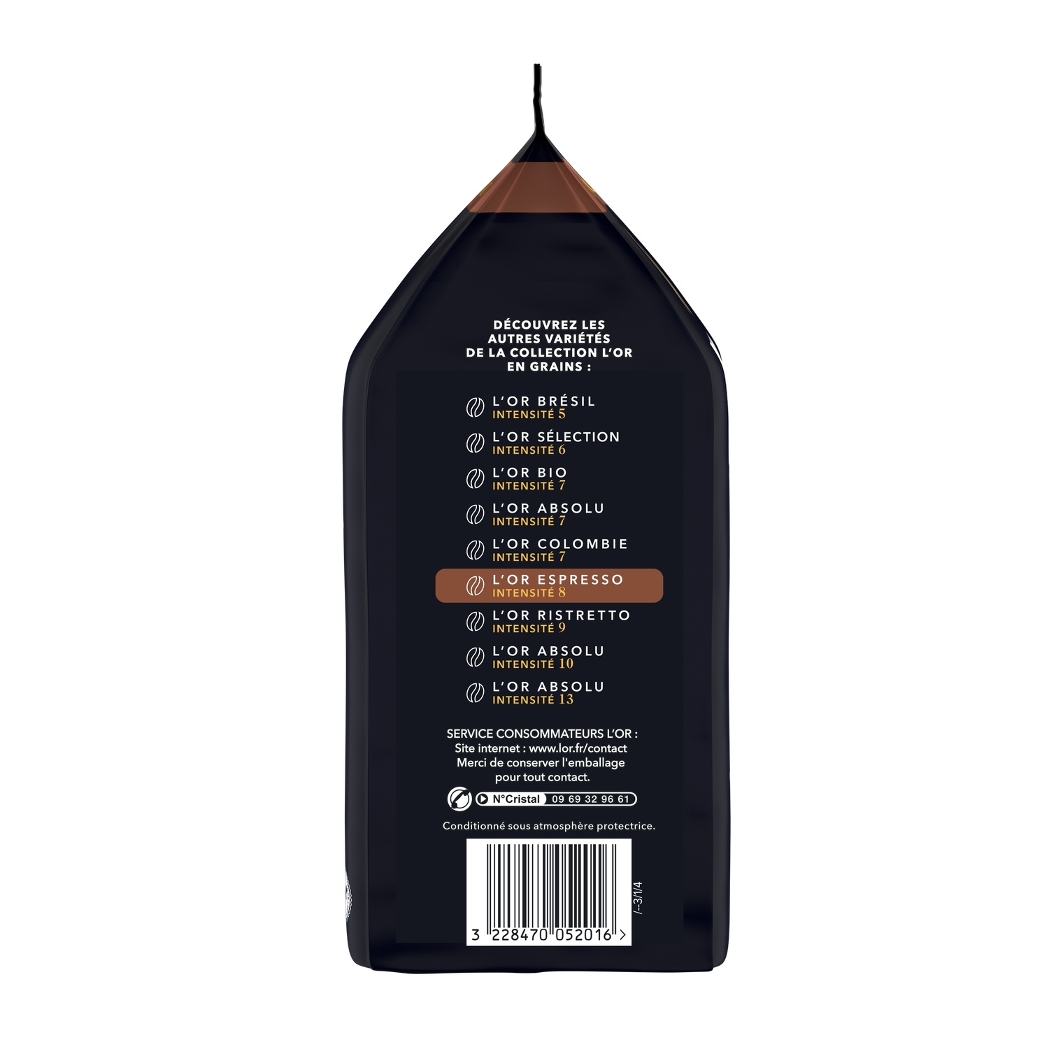 L'OR Forza Café en grains 500 g