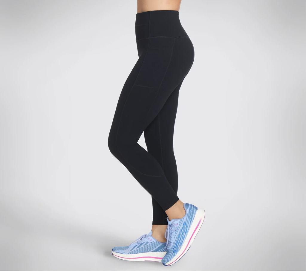 Skechers Go Walk Legging taille haute 7/8 - Noir - Taille S