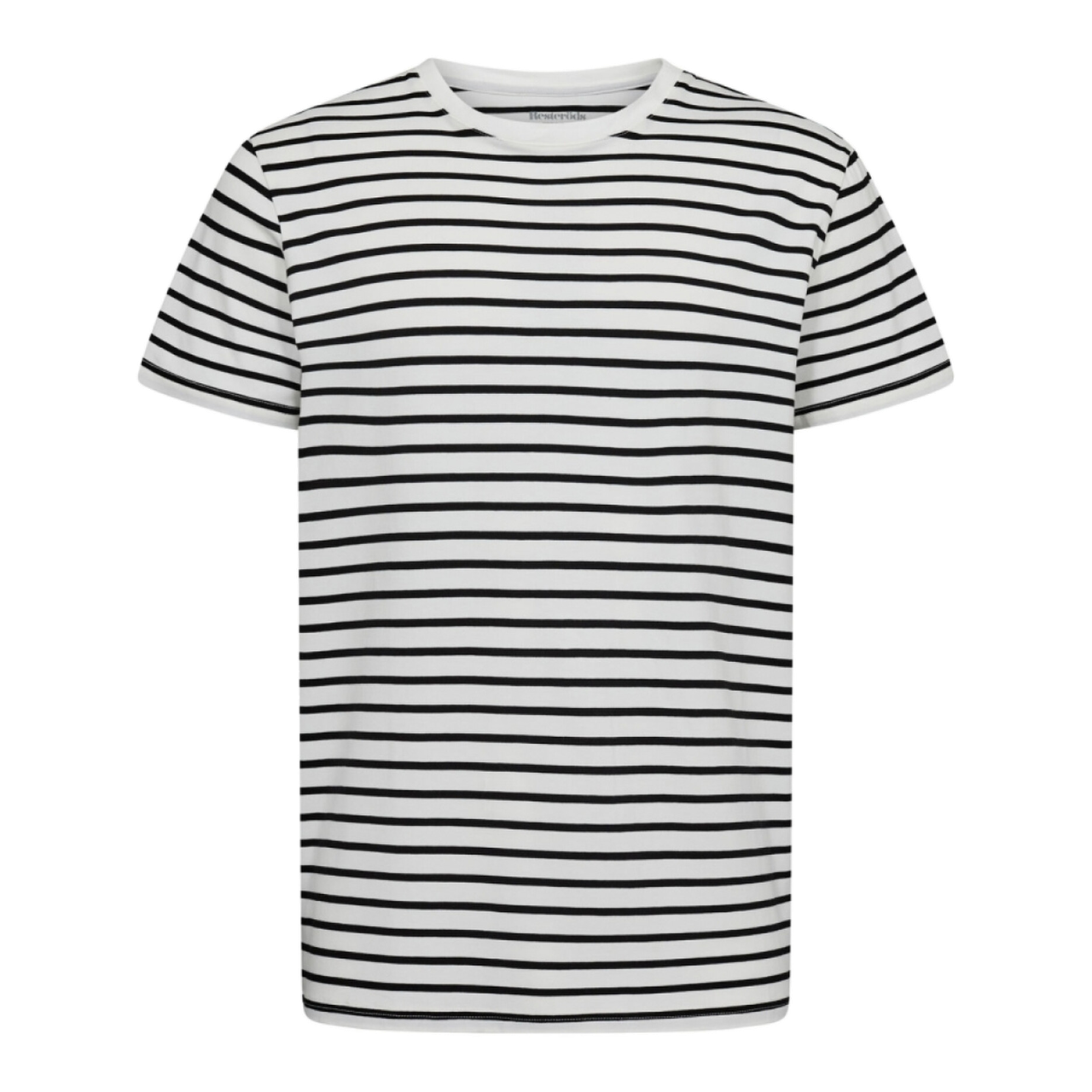 Resteröds T-shirt en bambou à rayures blanches et noires, taille M