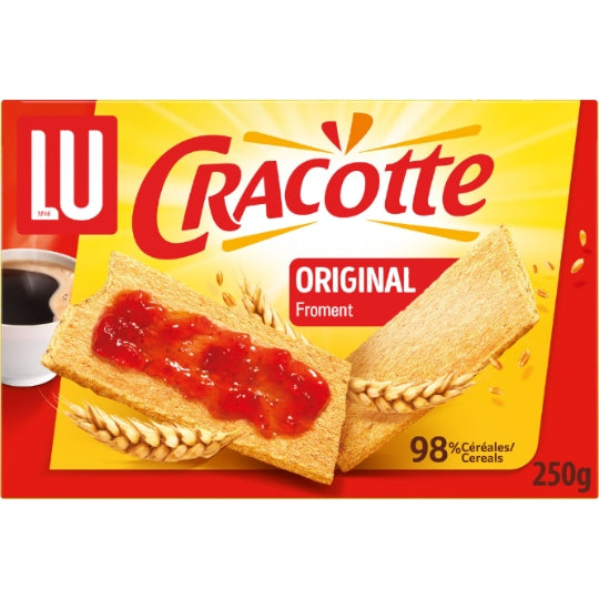 LU CRACOTTE Tartines Craquantes au Froment Original 250g