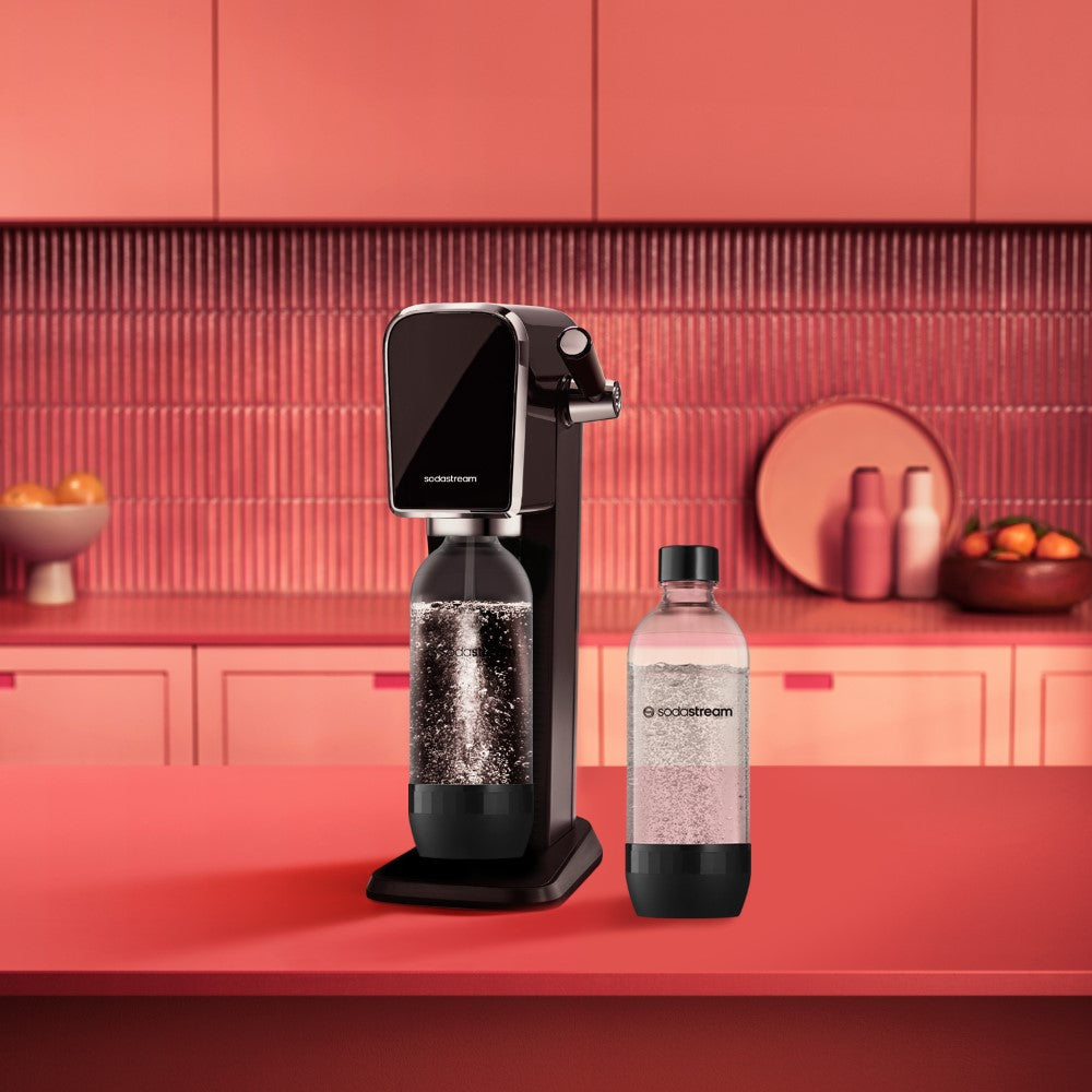 SodaStream Bouteille 1L Compatible Lave-Vaisselle Sans BPA | Technologie Snap & Lock