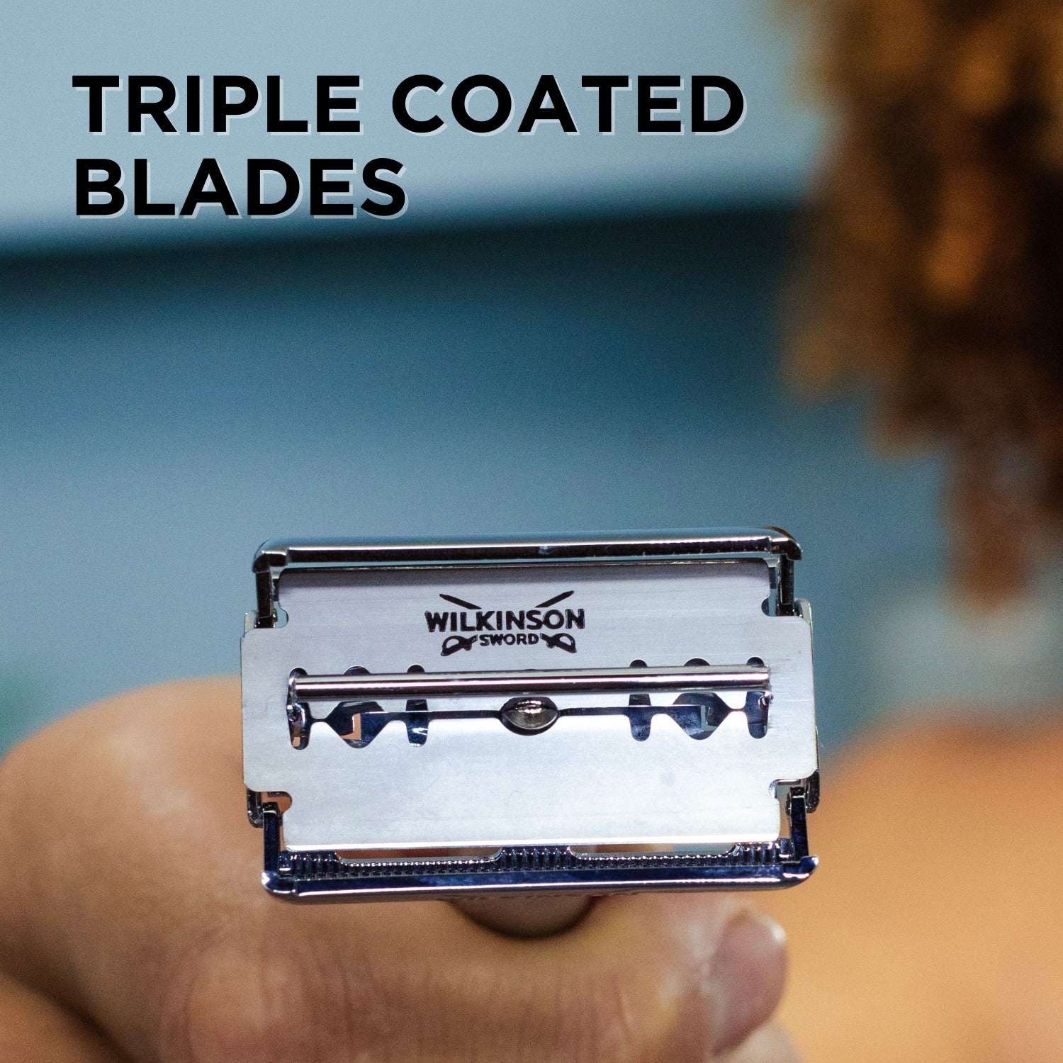 WILKINSON SWORD Double Edge - Lames de Rasoir de Sureté Pour Homme - x10