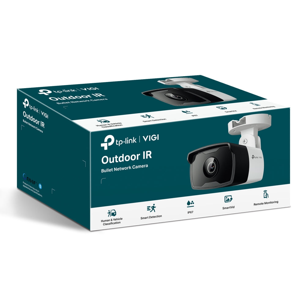 TP-Link VIGI C320I Caméra de Sécurité IP Extérieure et Intérieure, Full HD 1080p, Objectif 4mm