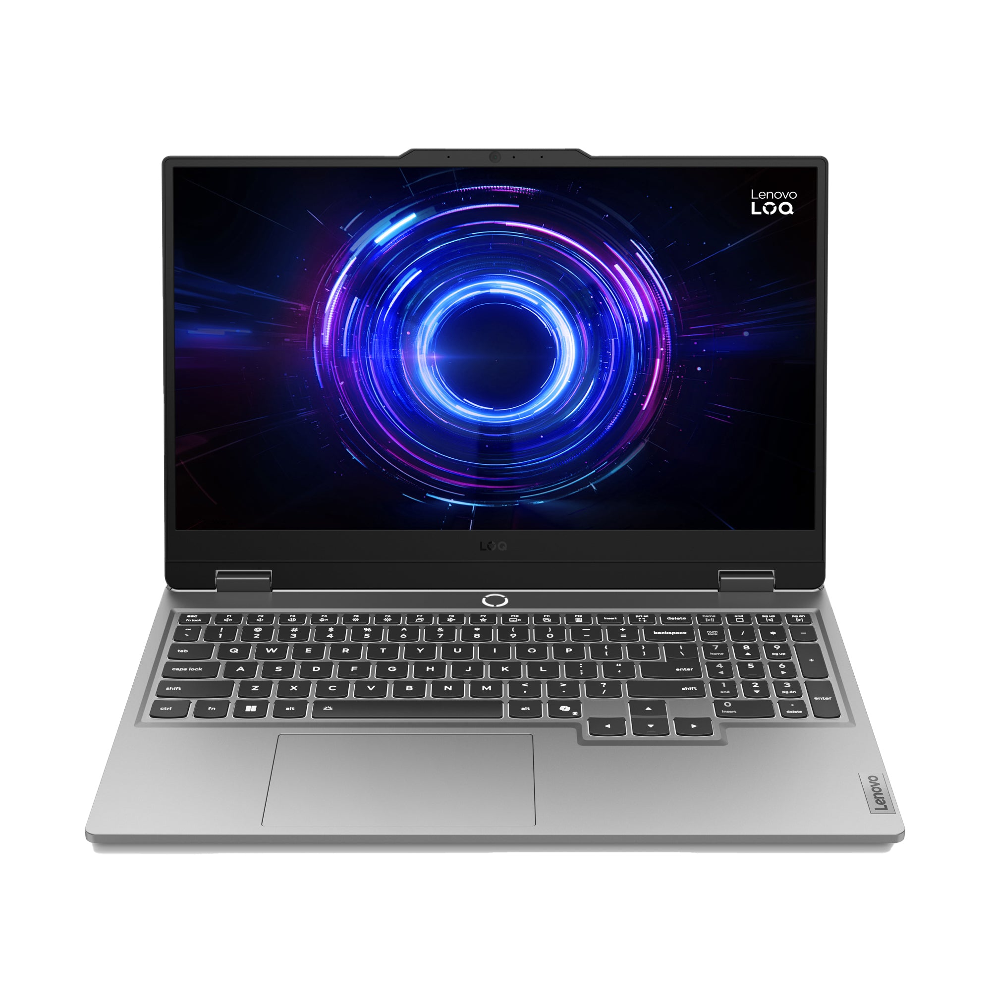 Lenovo LOQ 15IRX10 Intel® Core™ i5 i5-13450HX Ordinateur portable 39,6 cm (15.6") Full HD 12 Go DDR5-SDRAM 512 Go SSD NVIDIA GeForce RTX 5050 Wi-Fi 6 (802.11ax) Windows 11 Home Anglais Gris