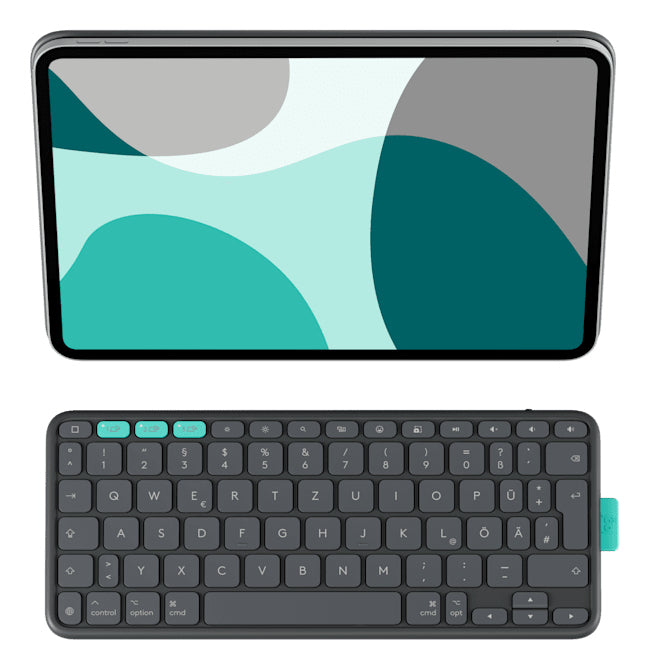 Logitech Flip Folio Clavier et Étui Folio Sans Fil, Disposition Allemande