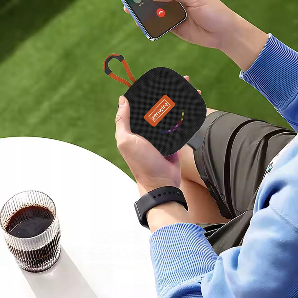 Petite enceinte Bluetooth portable sans fil avec radio FM et lecteur MP3, 13 W, Zenwire BS-07