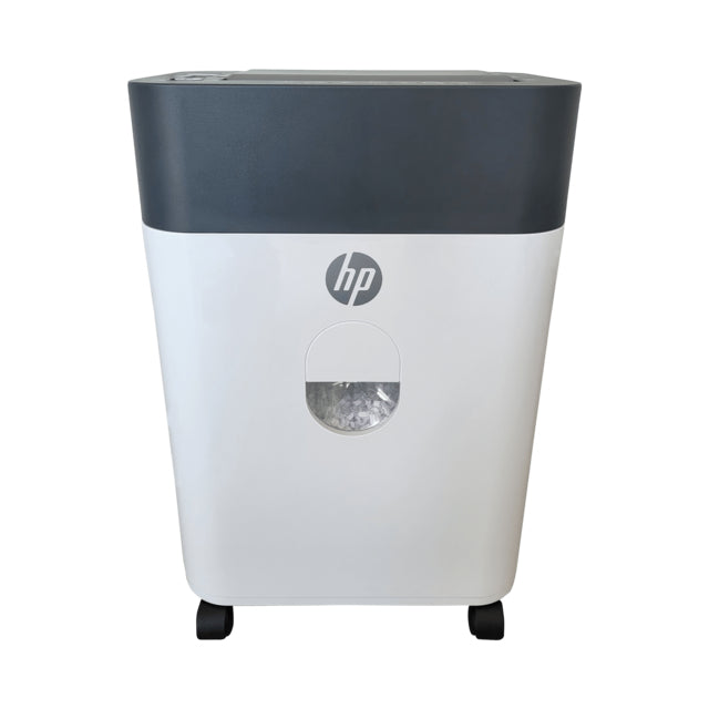 HP OneShred Auto 100CC destructeur de papier Destruction croisée 68 dB 22 cm Blanc