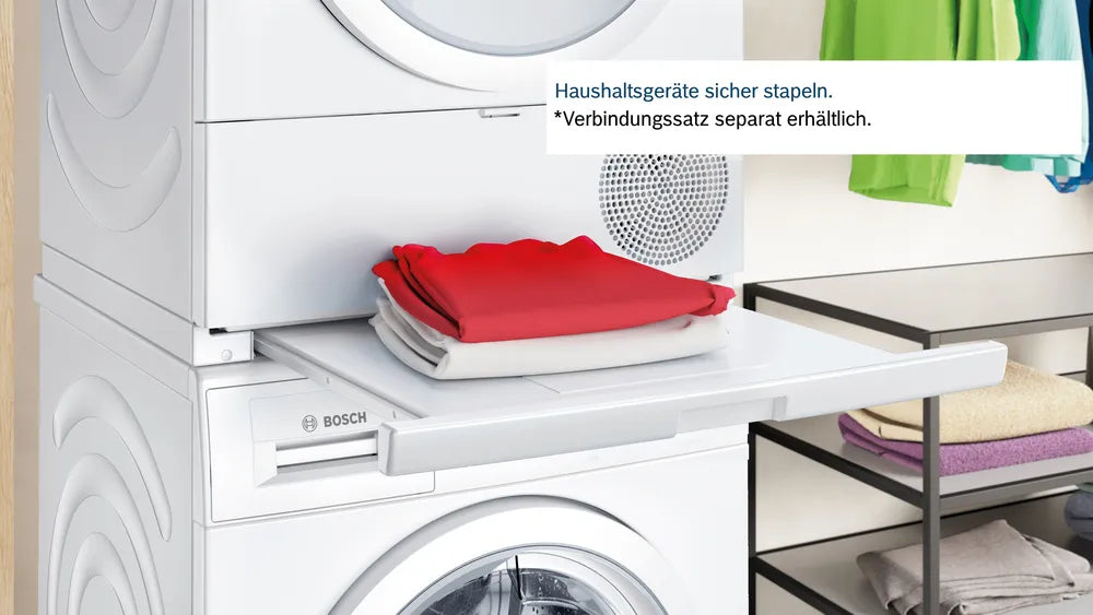 Bosch Bosch WTH83004 sèche-linge Pose libre Charge avant 8 kg Blanc