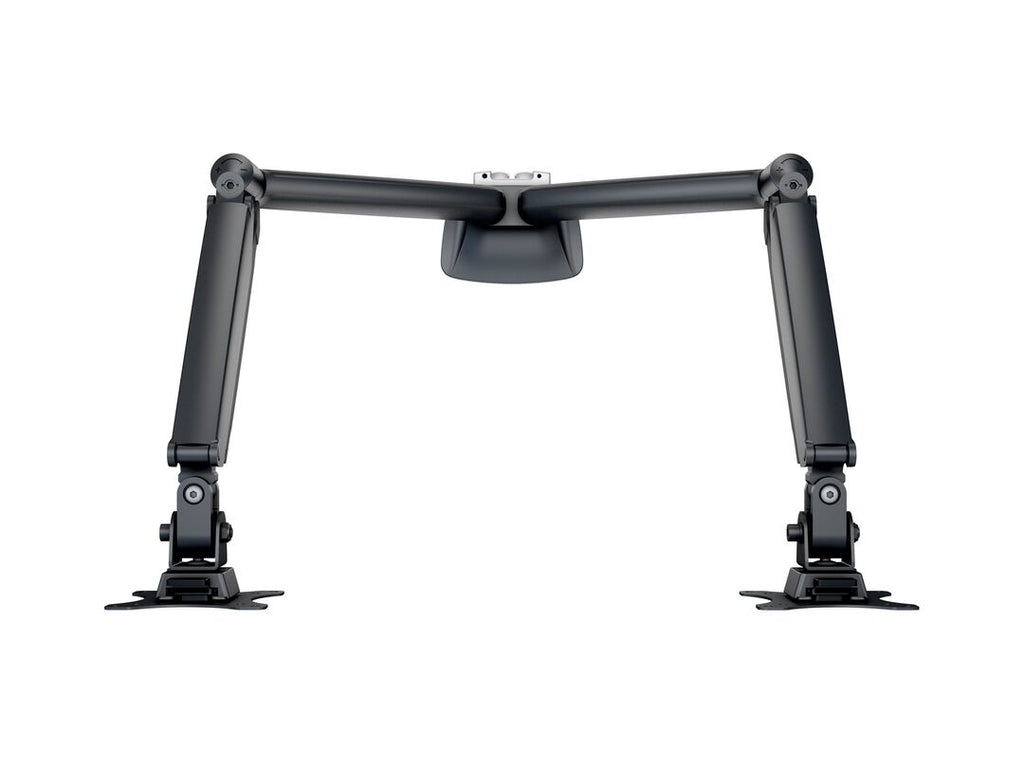 Multibrackets 3286 Support d'Écran Plat pour Bureau 15" à 27", Noir et Argent