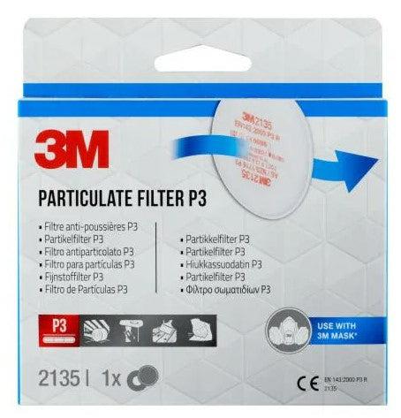 3M Highland 2135PRO1 filtre et cartouche pour appareil respiratoire Filtre à particules 1 pièce(s)