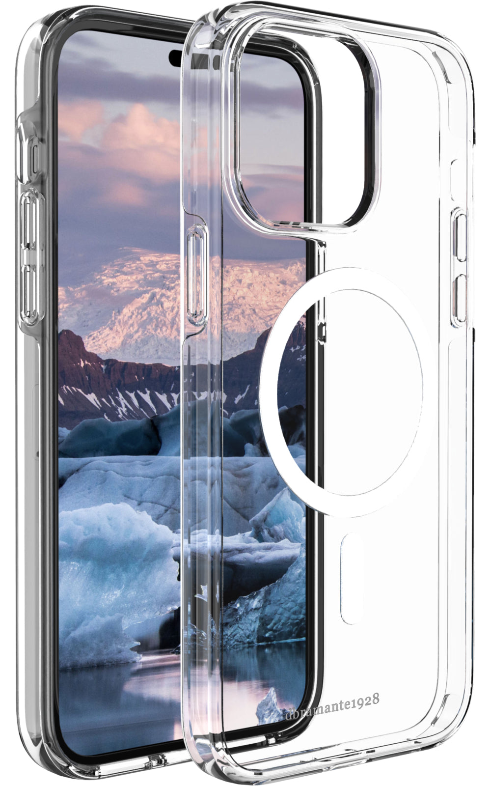 dbramante1928 Iceland Pro MagSafe Coque de Protection Transparente pour iPhone 14 Pro Max 6.7"