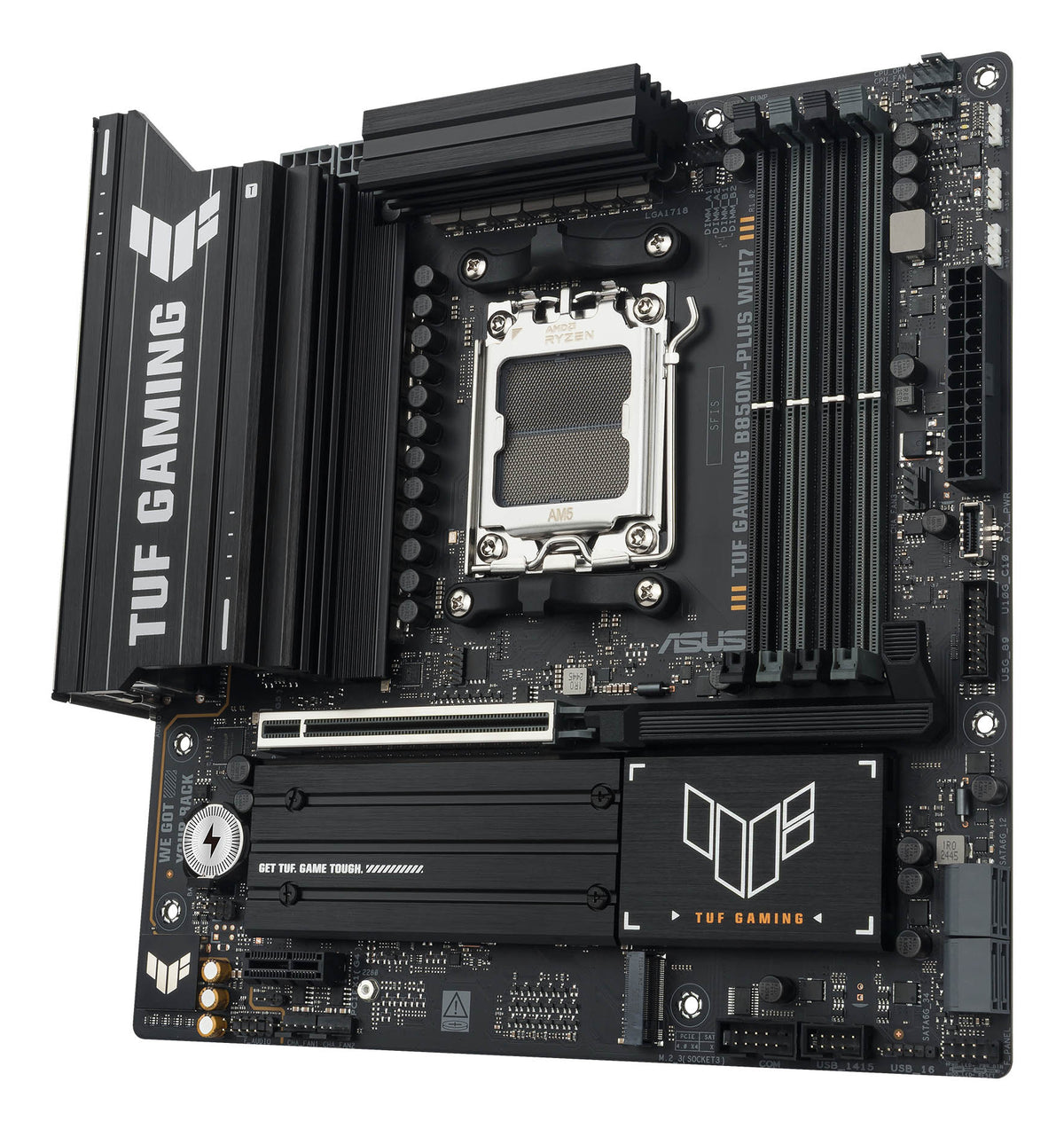 ASUS TUF GAMING B850M-PLUS WIFI7 Carte Mère AMD B850 Socket AM5 micro ATX