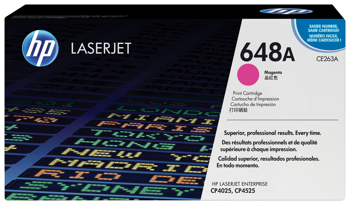 HP 648A Toner LaserJet Magenta Authentique