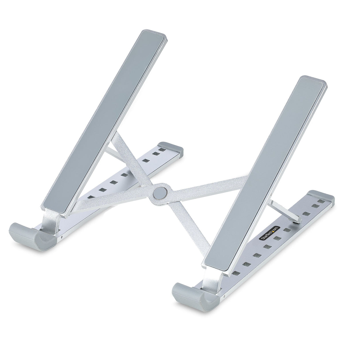 StarTech.com Support Pliable pour Ordinateur Portable, Aluminium, Réglable en Hauteur et Inclinable, Supporte jusqu'à 10