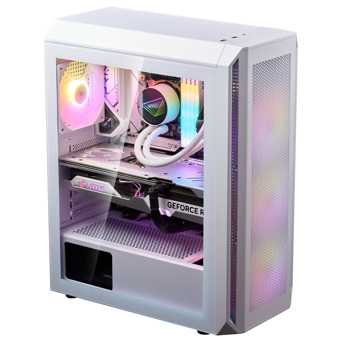 XPG VALOR AIR PLUS Midi Tower Blanc